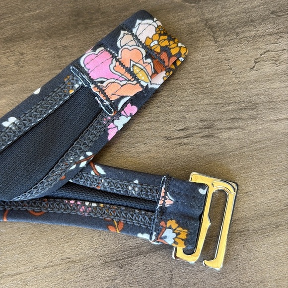 Xhilaration Gray Floral Bikini Set Top Size Medium Bottom Size Small - Picture 11 of 13